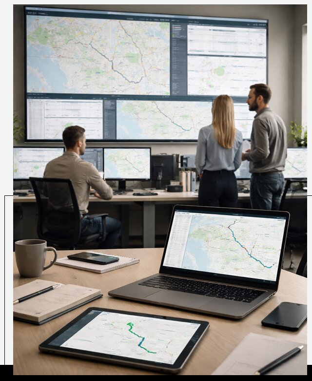 Трекинг грузов и Fleet Management, мониторинг автопарка в Костроме